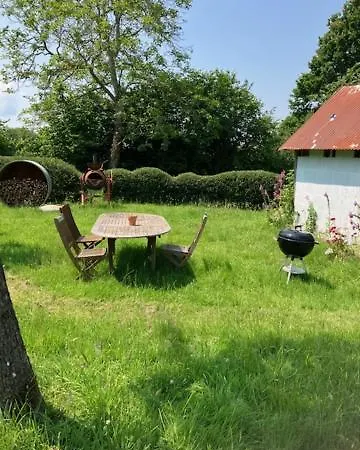 Unique 70s Caravan, Calm And Relaxed Camping Les Cresnays
